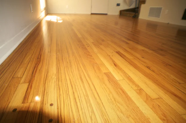Gleaming Hardwood Floors