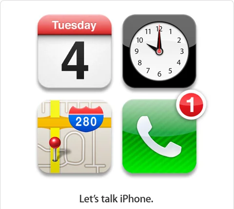 How convinced was I that invitations to Apple’s iPhone event would go out tomorrow rather than today? So convinced that I’m not 100% certain that they've actually gone out. Oh sure it’s being reported by All Things D , The Loop , and The Unofficial Apple Weblog ... what does that prove? They might just be trying to fool me .
We all know they’re out to get me...
You can run your stories in Apple Insider and CNET and The New York Times . You can show me the art of icons and the tagline “Let’s talk iPhone.” You can hold up all of these things as proof, and what do they prove?
It’s like all of that evolution talk and climate change crap and Trident being safe because 4 out of 5 dentists recommend it for their patients who chew gum. Did it ever occur to you that that fifth dentist may know something?
Did invitations actually go out today? Or is that just what they want you to think?
It’s hard to imagine they did go out today since I didn’t... get...
So yeah, invitations went out today summoning the few, the few, the people important enough to be invited. Sure I could be bitter but that would get in the way of my being truly bitter.
The Place: Apple’s Cupertino-campus
The Date: Tuesday, October 4th
The Time: 10AM PDT
The Purpose: Let’s Talk iPhone.
Says so right on the invitation, “Let’s talk iPhone.”
My money’s on CEO Tim Cook finally announcing a full-on TV Apple TV. Who’s with me Piper Jaffray analyst Gene Munster?
I really thought the invitation would come out tomorrow.
