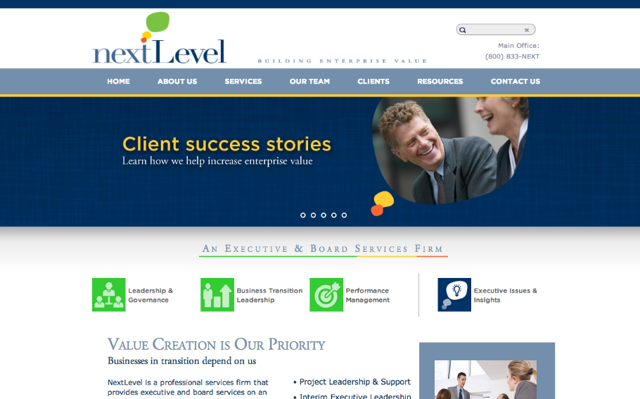 NextLevel Wordpress Theme