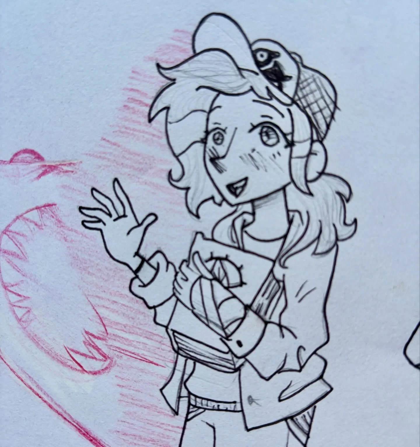 This fan art of my characters Gayle (Shark Summer) and Suzy (Spirit Week) is extra special for two reasons -

1) It&rsquo;s really good! Shout out to the talented Maisy!

2) It&rsquo;s drawn by the daughter of one of my oldest art school friends @afr