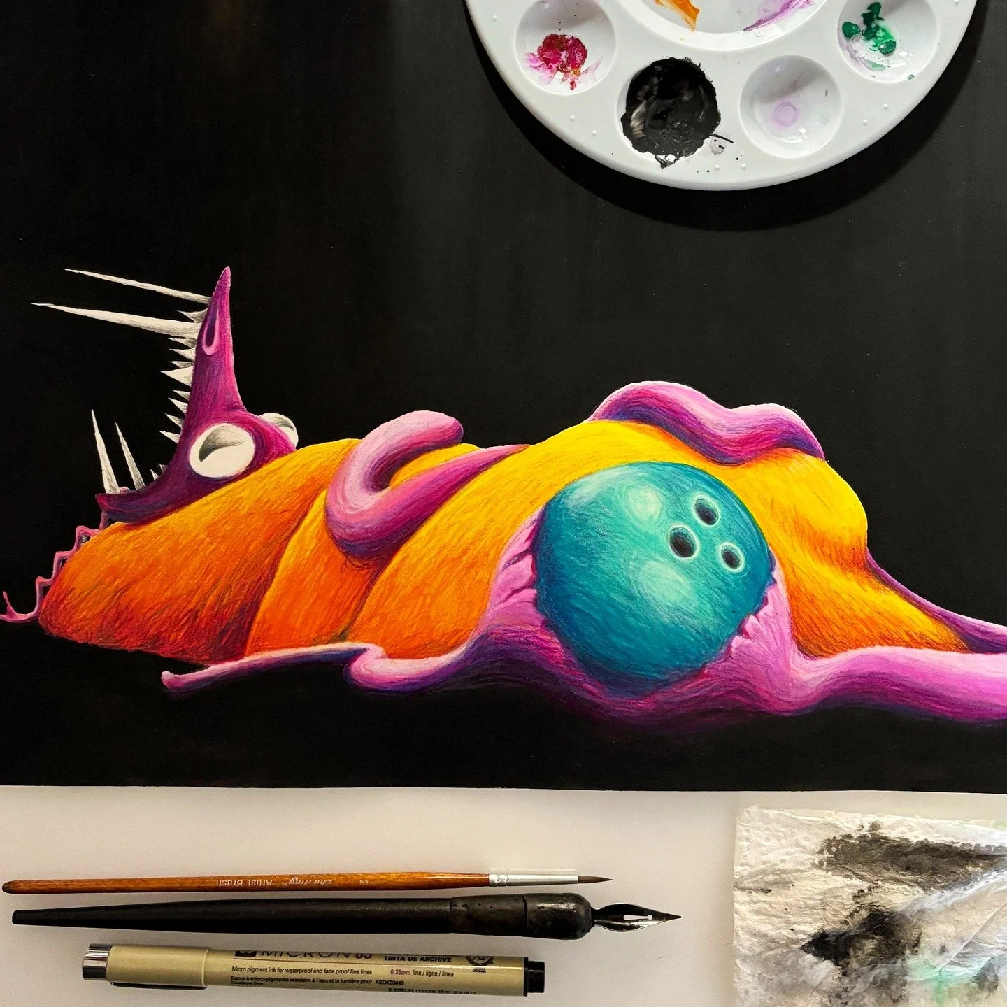 New Year&rsquo;s resolution: to rekindle my love of sharing my creative process and to reconnect with art tools that make documenting the work feel joyful again (and maybe enjoyable for you, too)

It&rsquo;d be easy to say this is a reaction to AI an