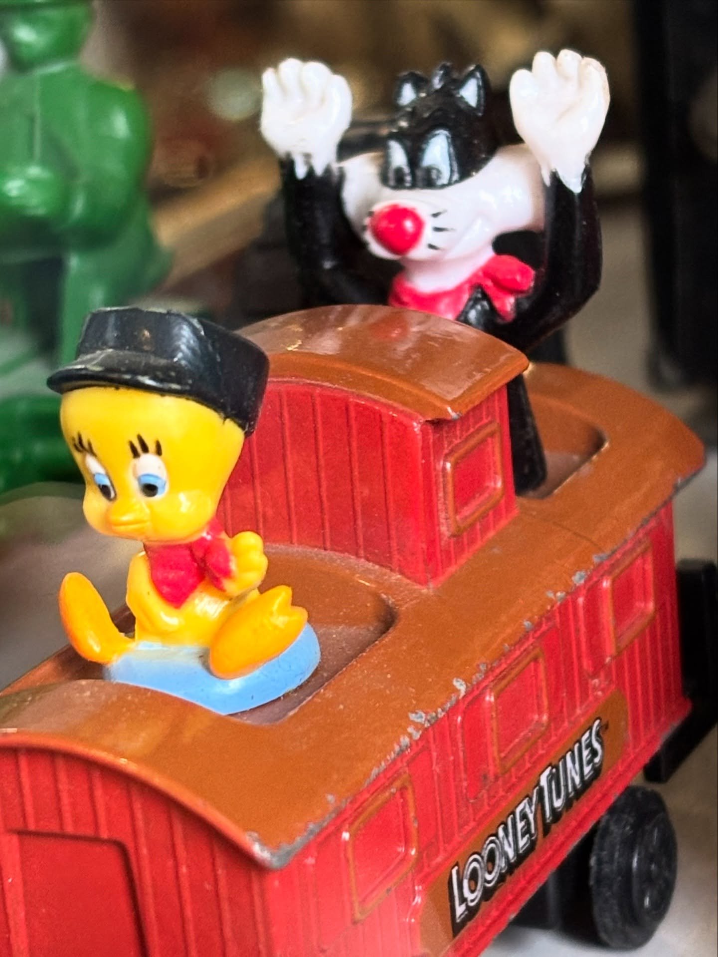 Ran into a bunch of old friends at the antique store!