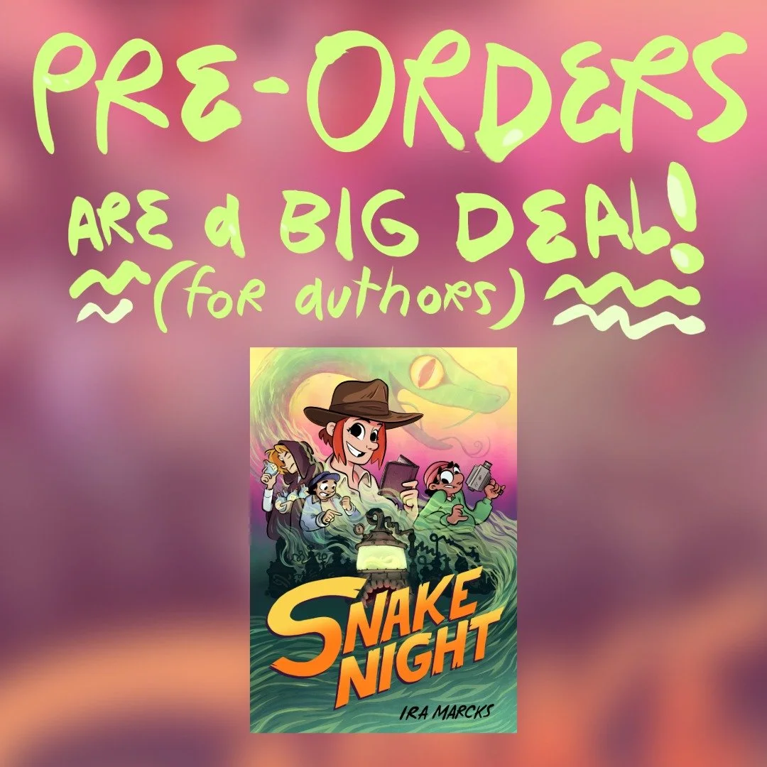 Fun fact: SNAKE NIGHT is now available for pre-order!

It&rsquo;s true, one of the best ways to support an author&rsquo;s new book is by pre-ordering. Early orders signal excitement to publishers and bookstores, which can make a HUGE difference in he