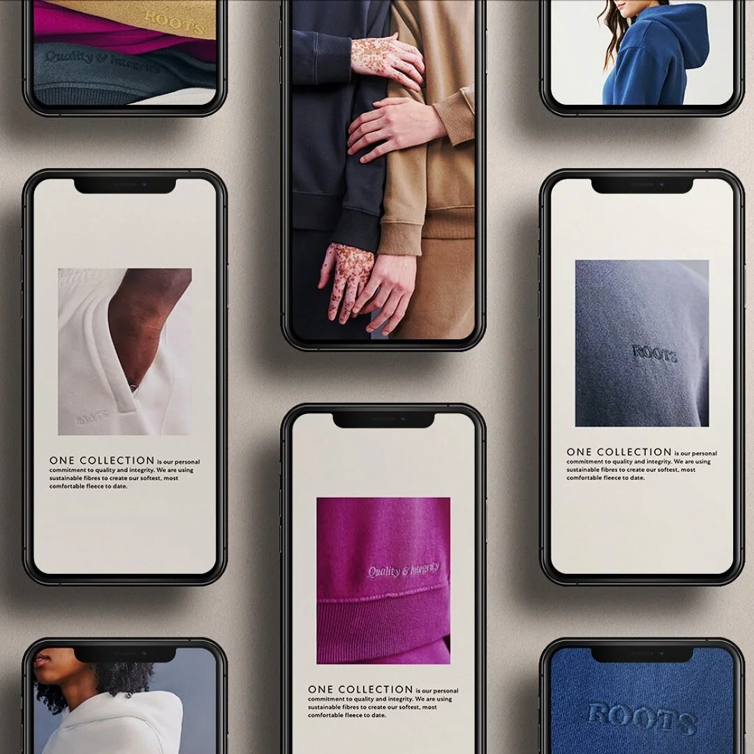 PRODUCT BRANDING: Roots Gender Free One Collection