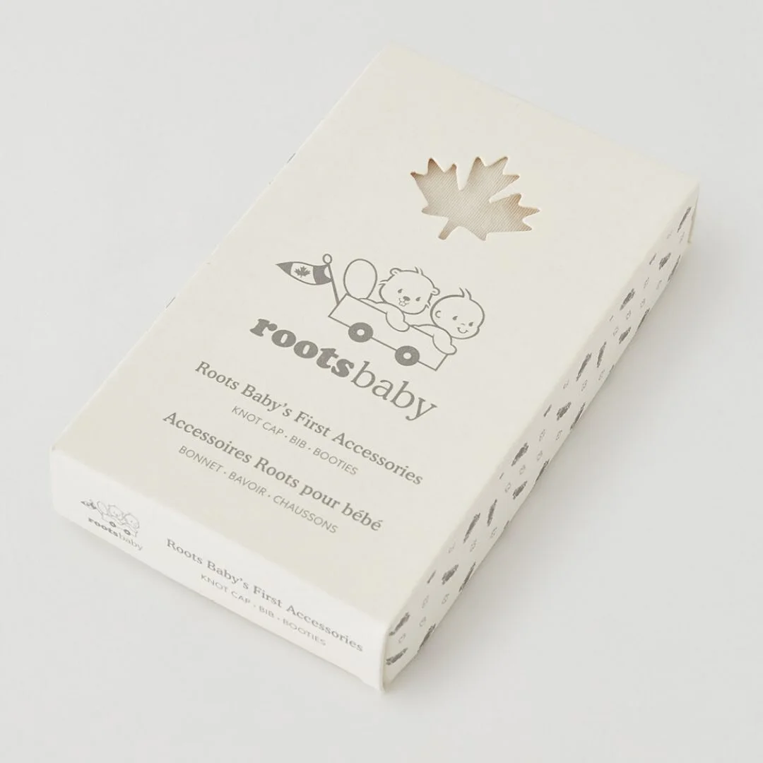 PACKAGING DESIGN + PRODUCT BRANDING: Roots Baby&rsquo;s First Collection