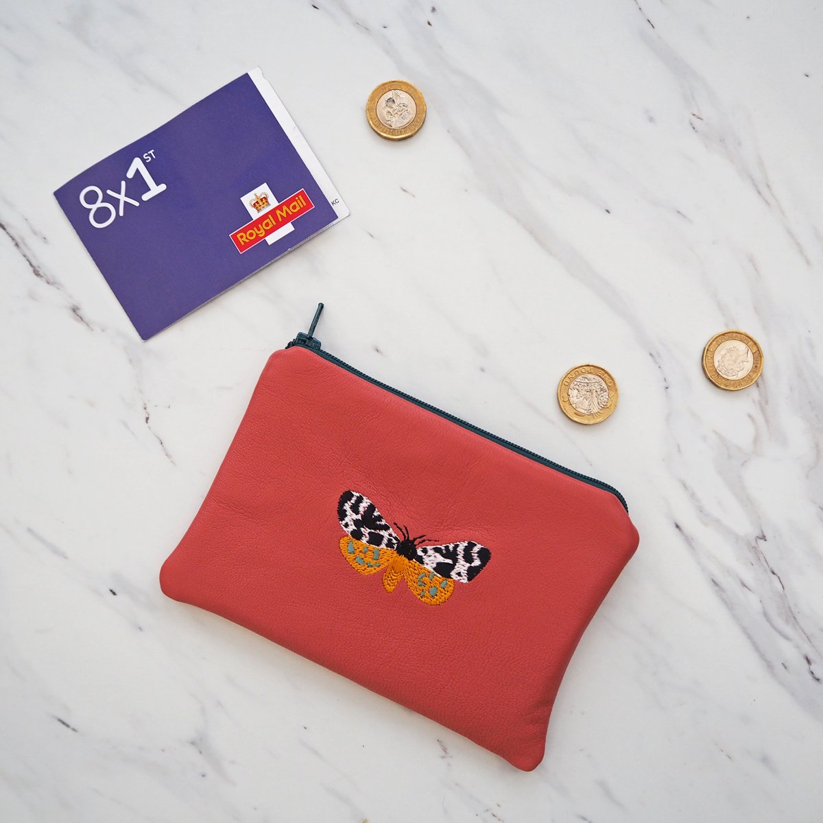 tigermoth purse coral.jpg