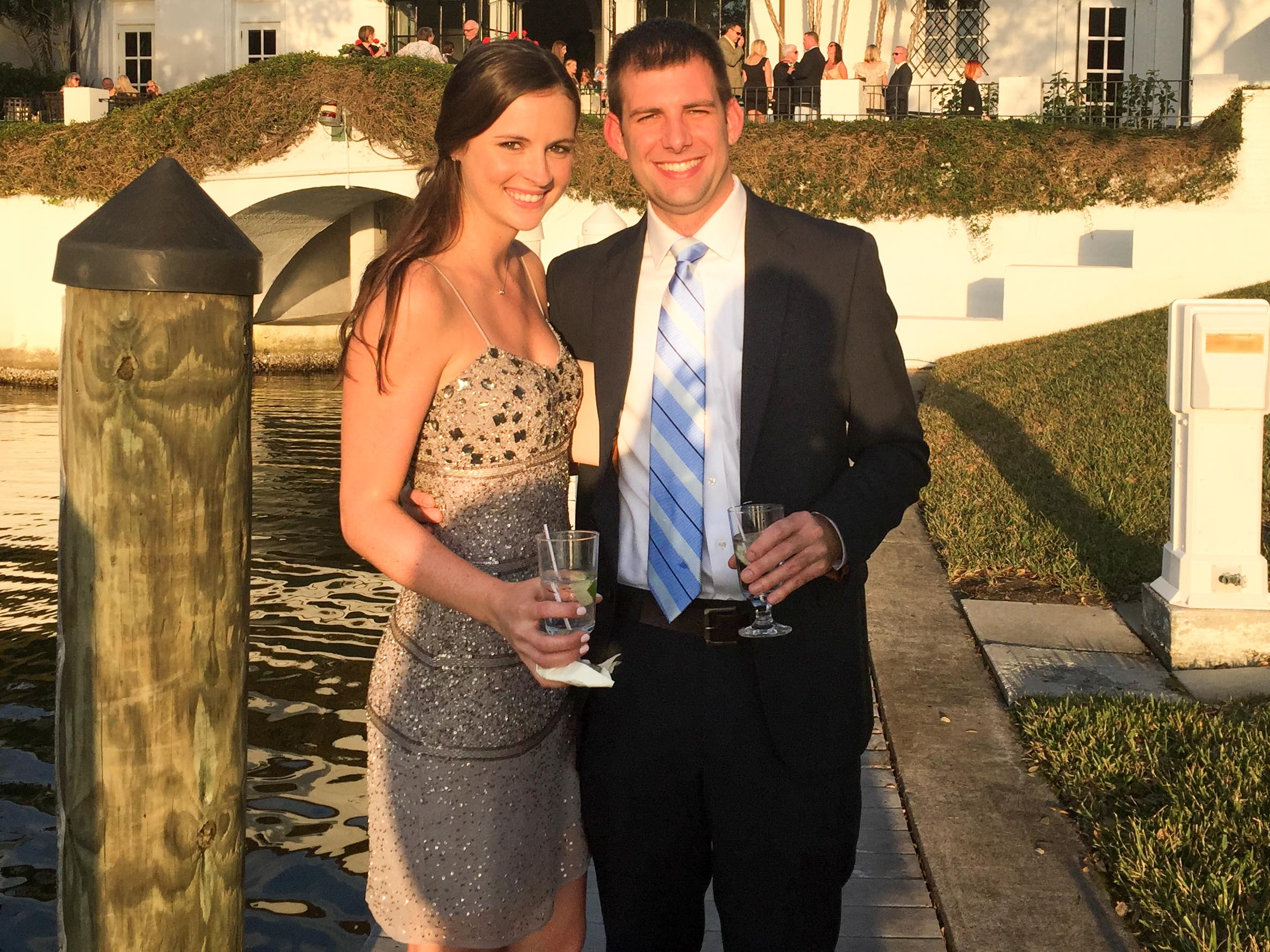 You can tell that we're not super great at opening our eyes while looking into the sun.