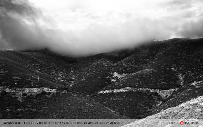 January 2012 desktop wallpaper