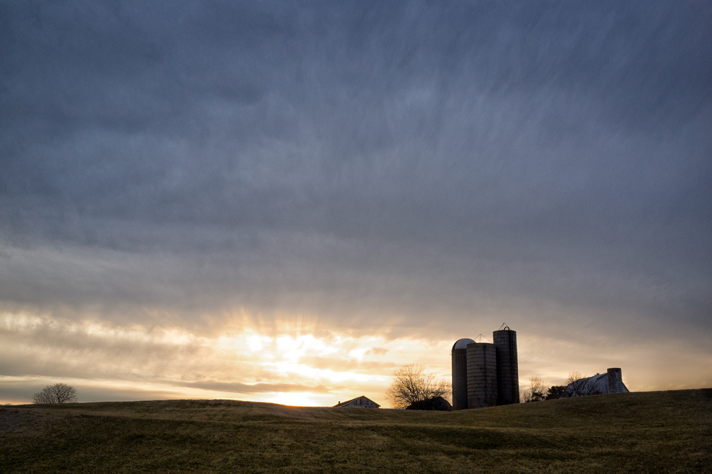 Sunset on the Farm