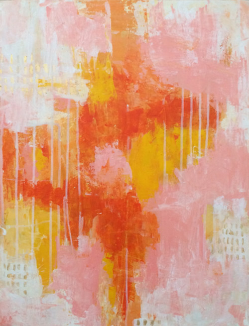 Orange Surprise - 18"x24"