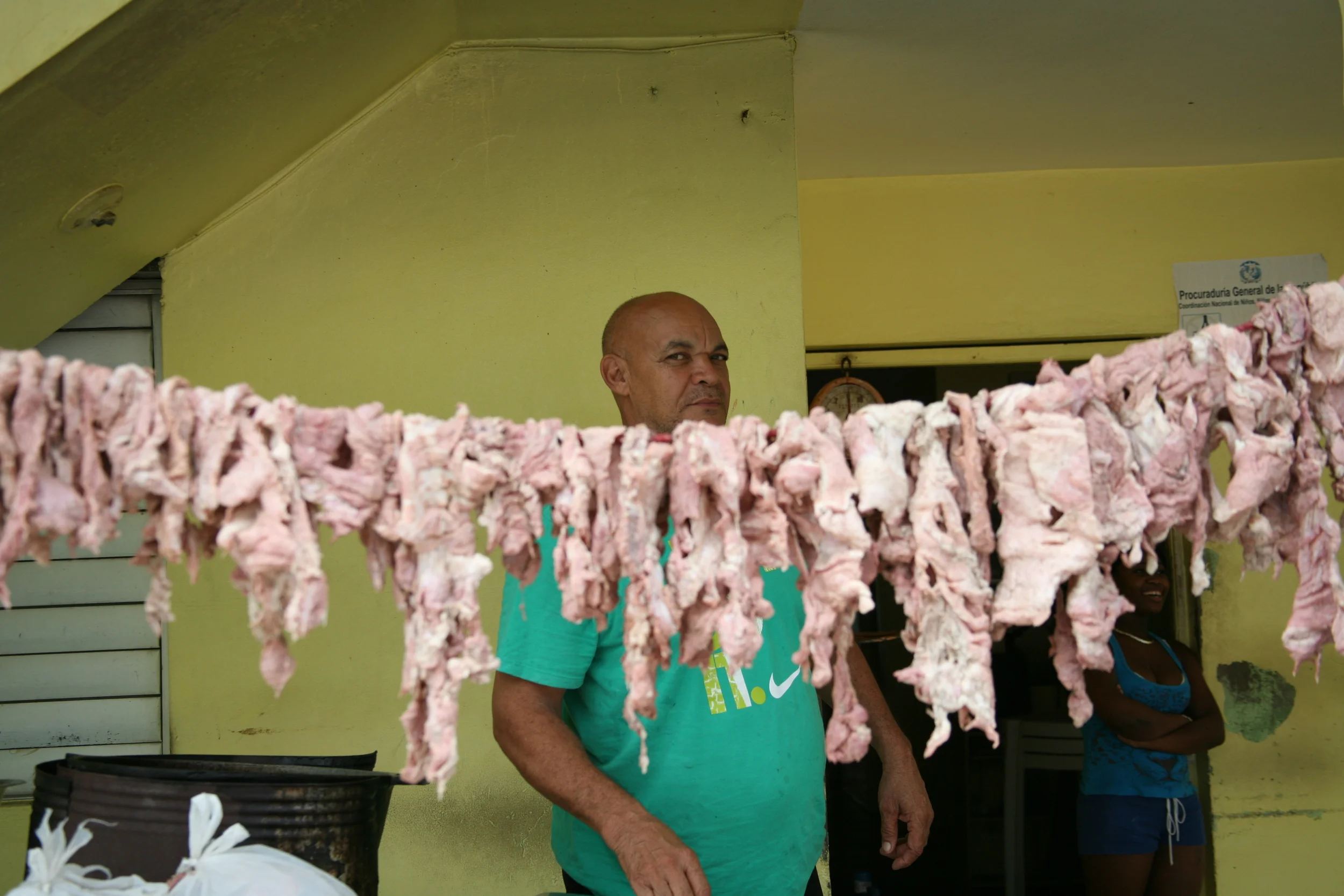 Hanging out to dry