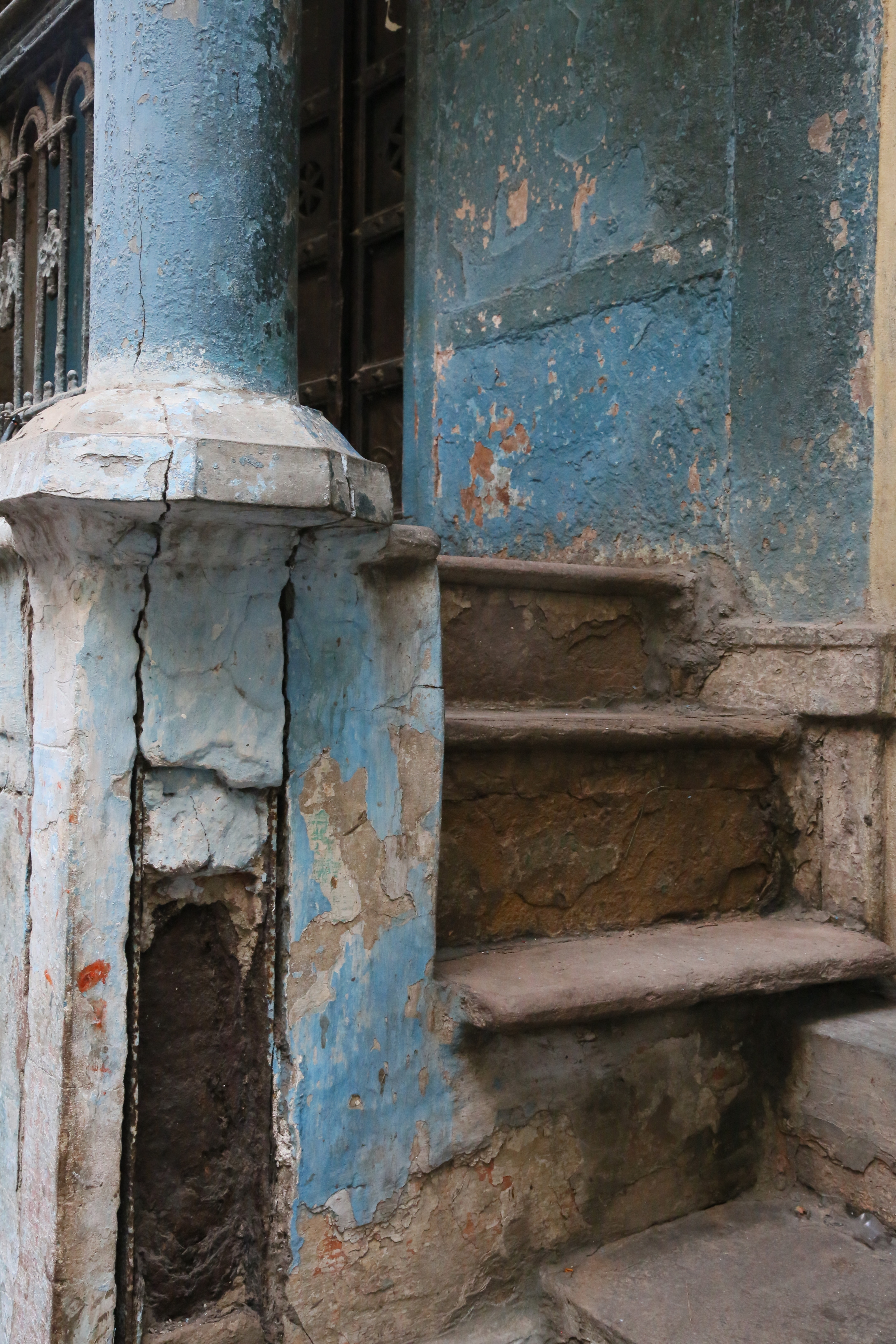 Blue stoop, Varanasi 2015©
