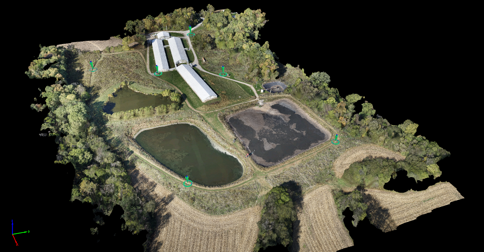Swine Facility Digital Surface Model