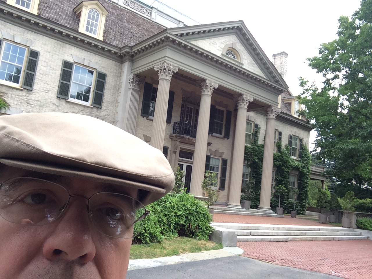 Chet's selfie at George Eastman Home