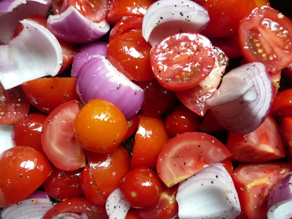 Onions and Tomatoes