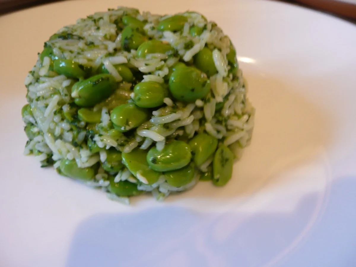 Broadbean and Rice
