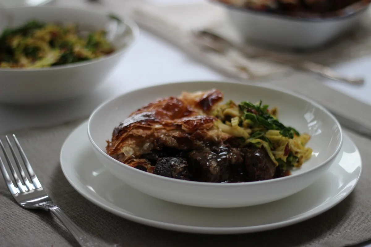 Steak and Guinness Pie