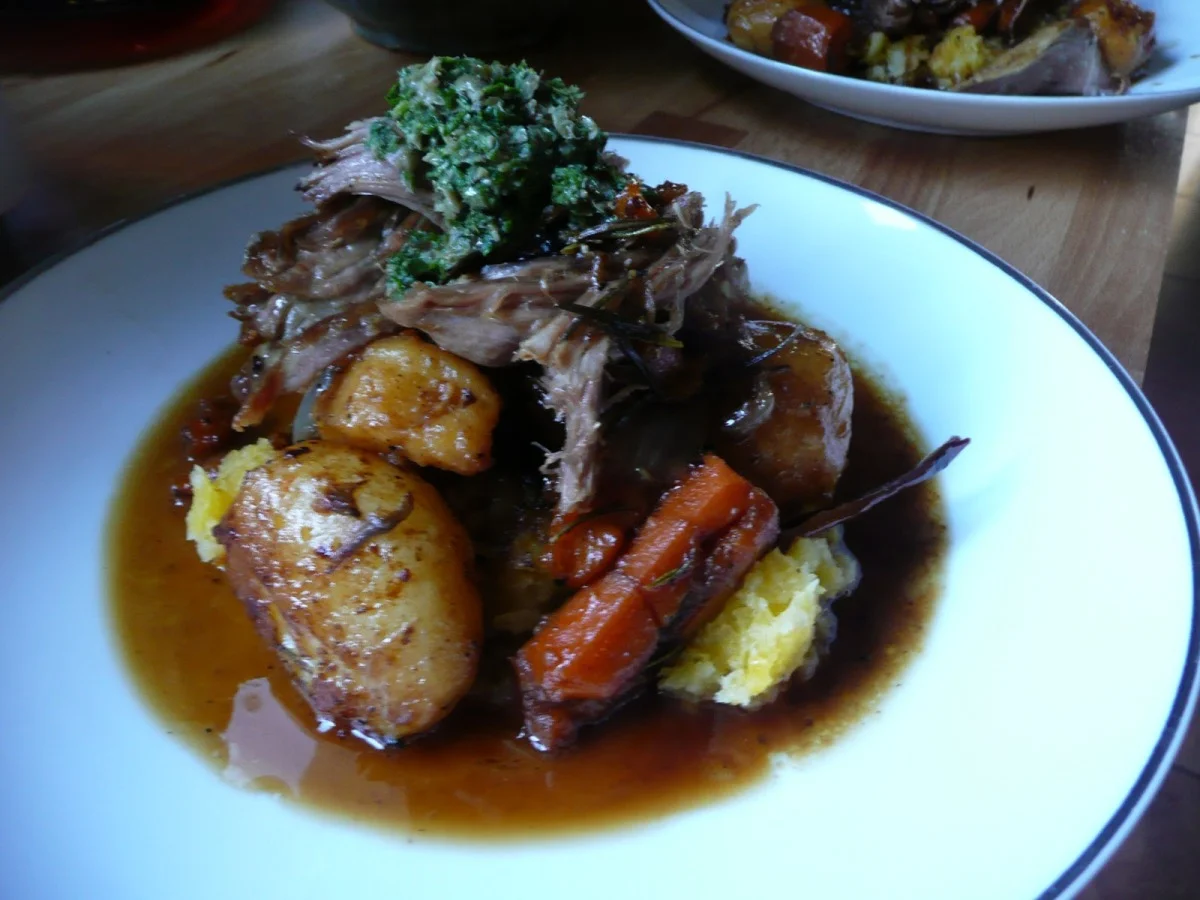 Slow Roasted Lamb Shoulder