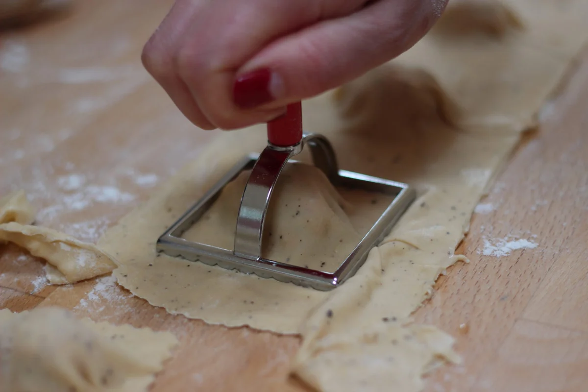 Ravioli Cutting