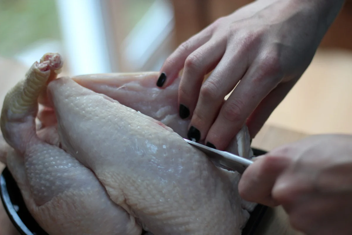 Carving Chicken