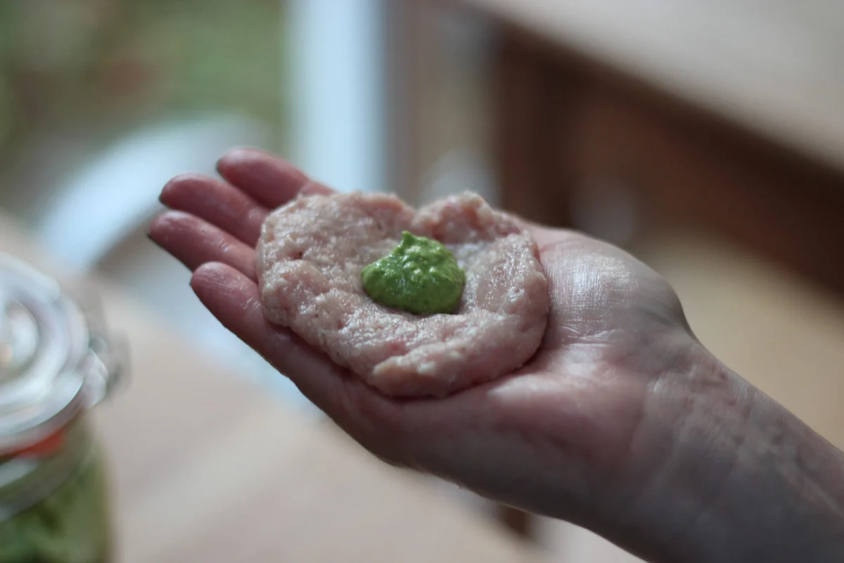 Pesto Wrapping