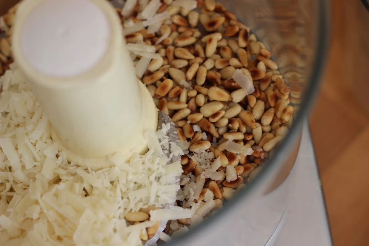 Pine Nuts and Parmesan