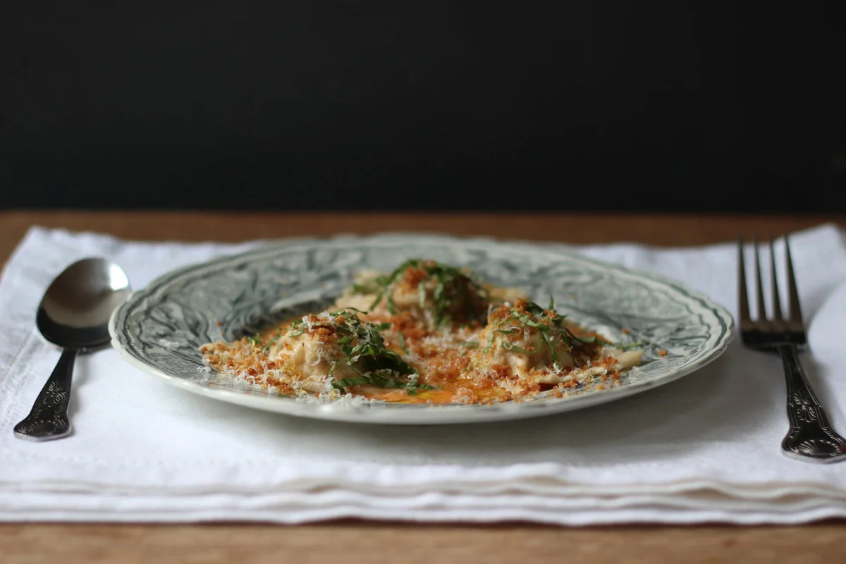 Crab Ravioli