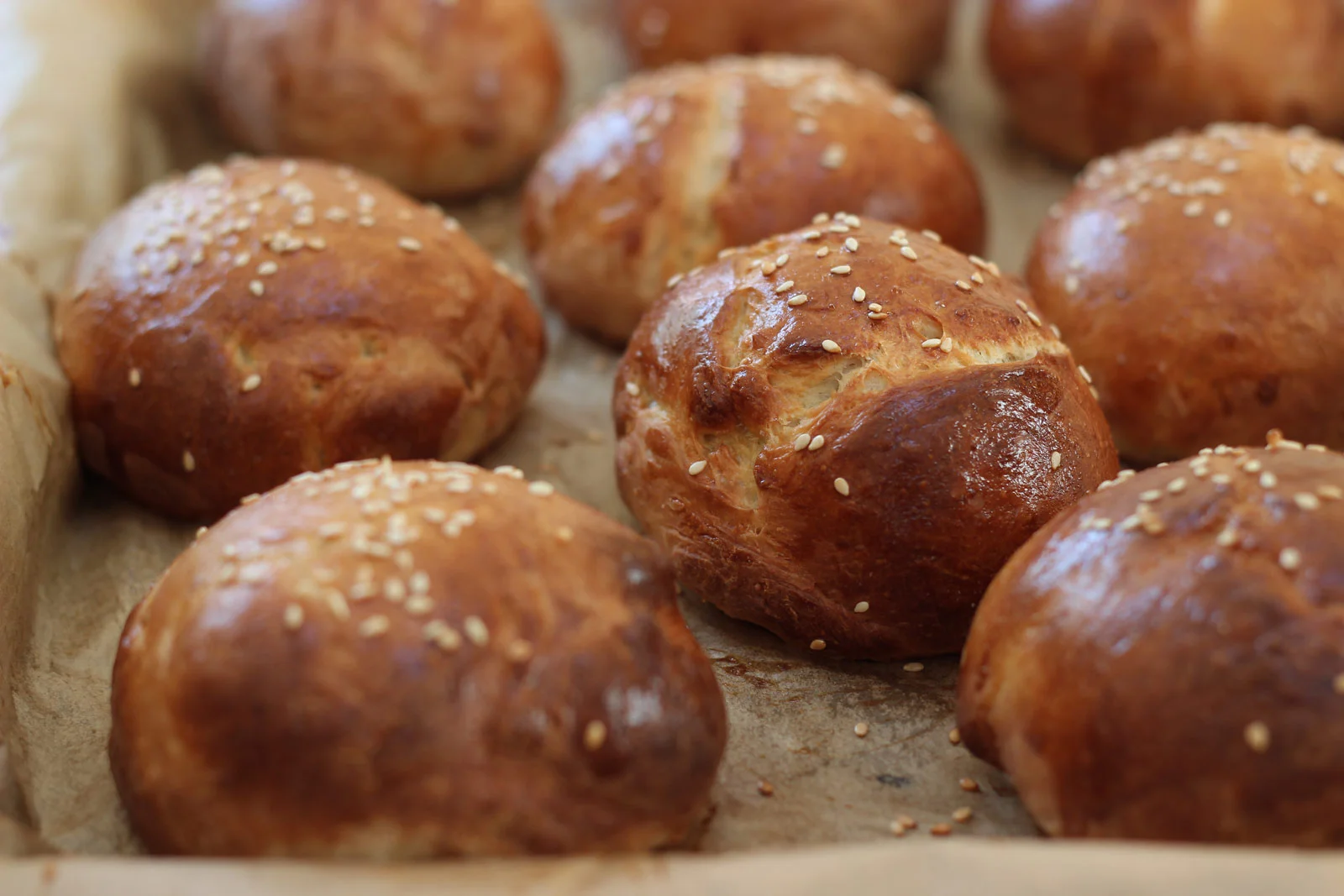 Cooked buns