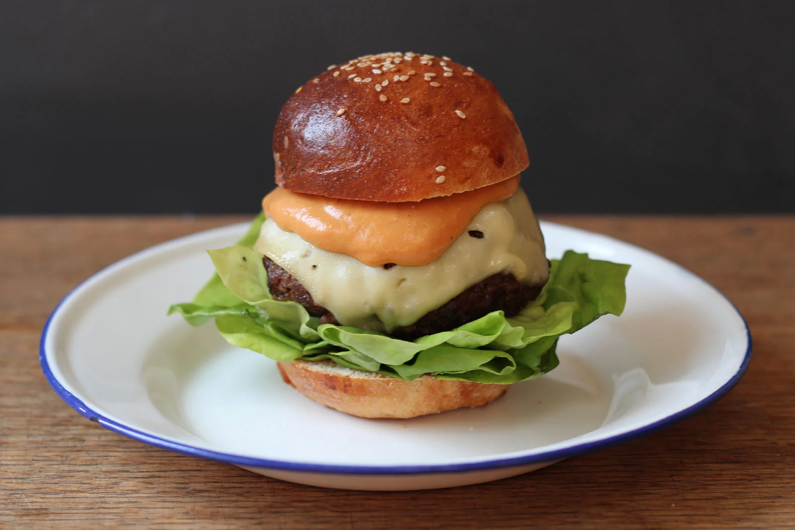 Sous Vide Chuck And Marrow Burgers On Brioche Buns With Special Sauce The Kitchen Alchemist