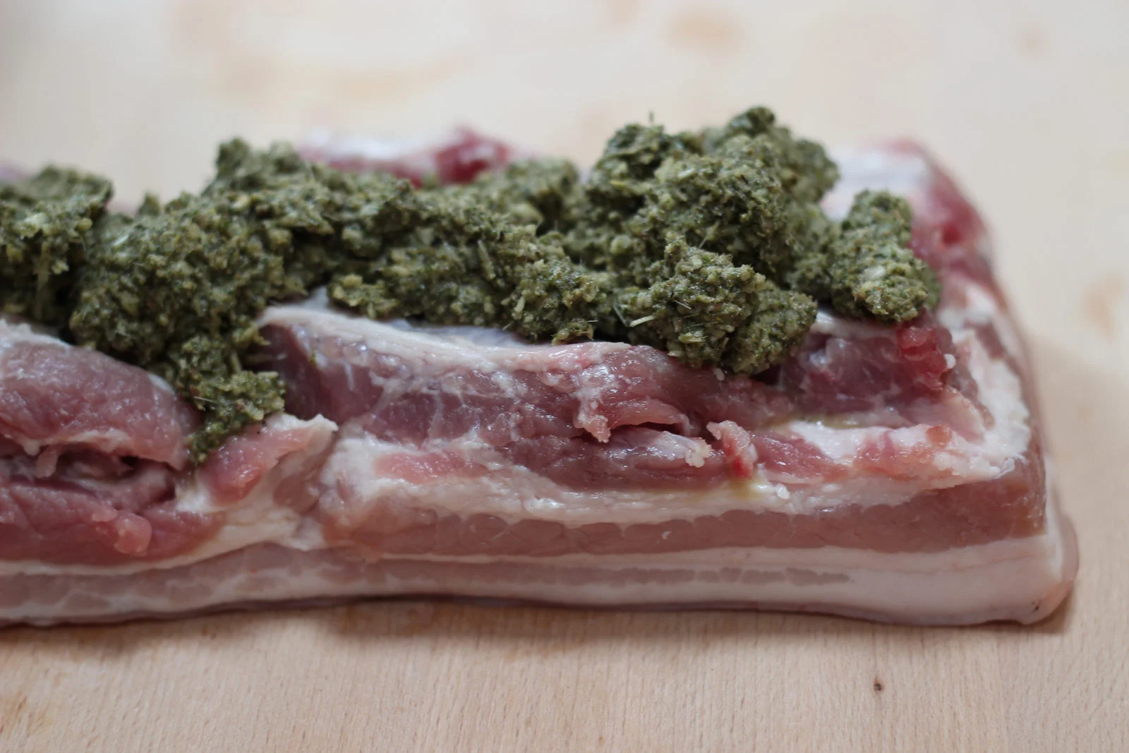 Pork and marinade