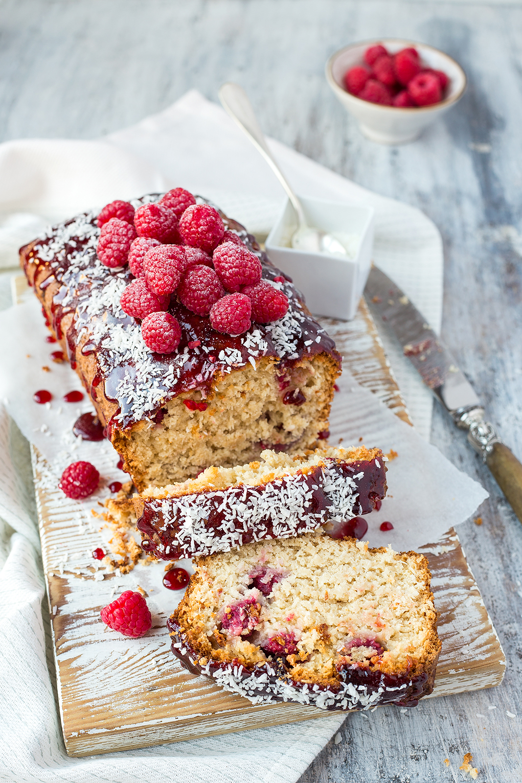 Raspberry Coconut Loaf Cake The Lovecats Inc, 53% OFF