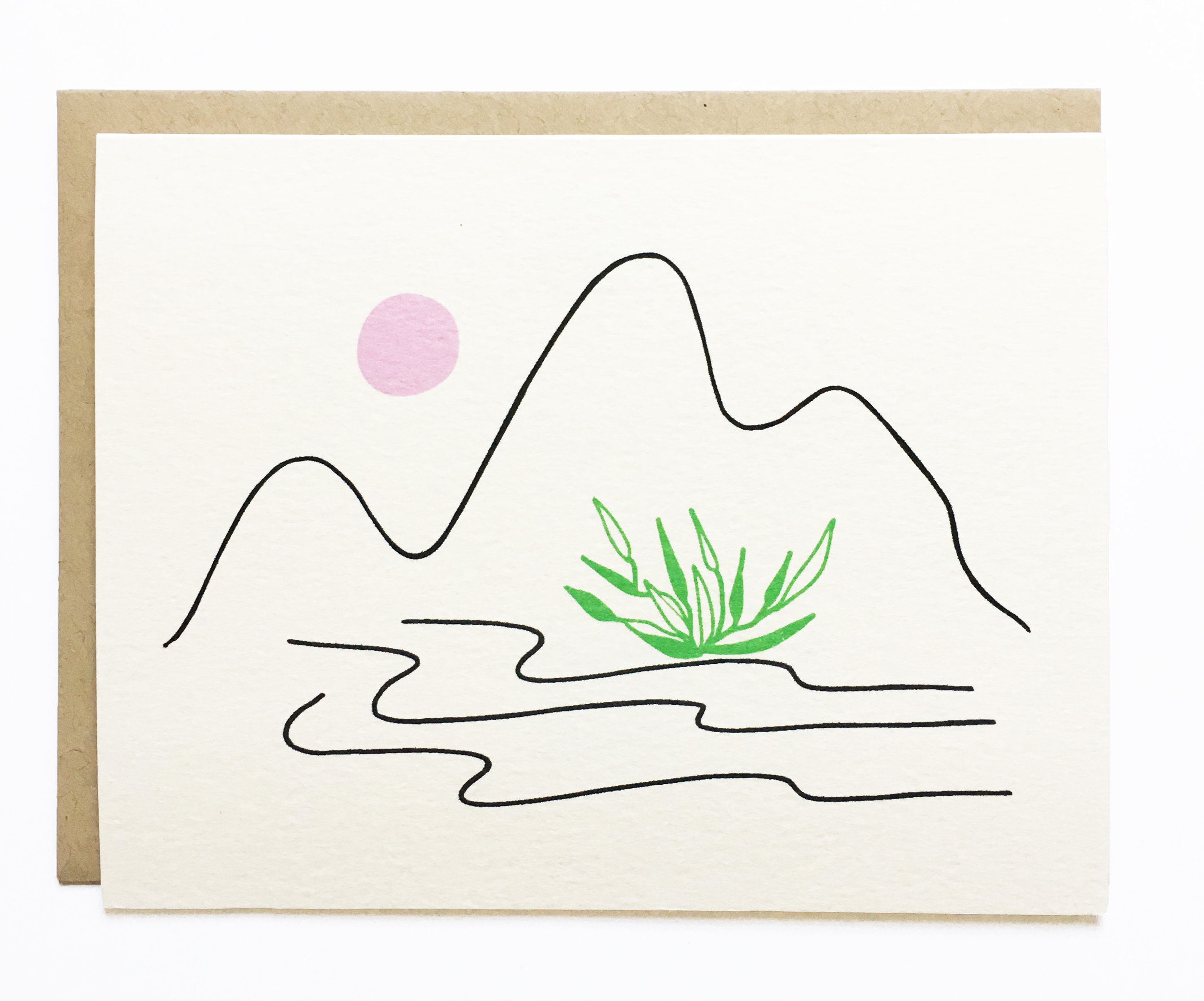 NEW - Landscape - Moon and Mountain