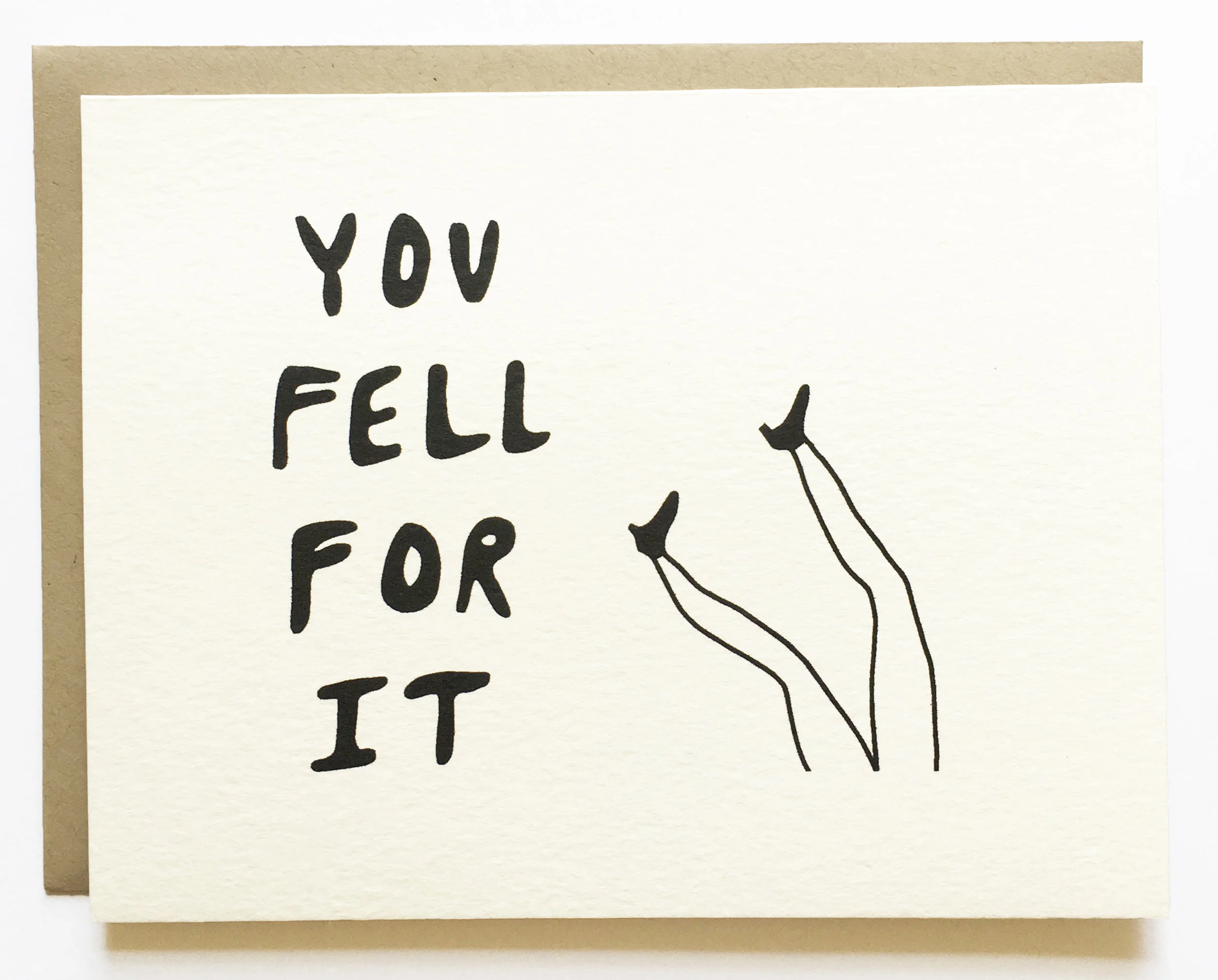 You Fell For It