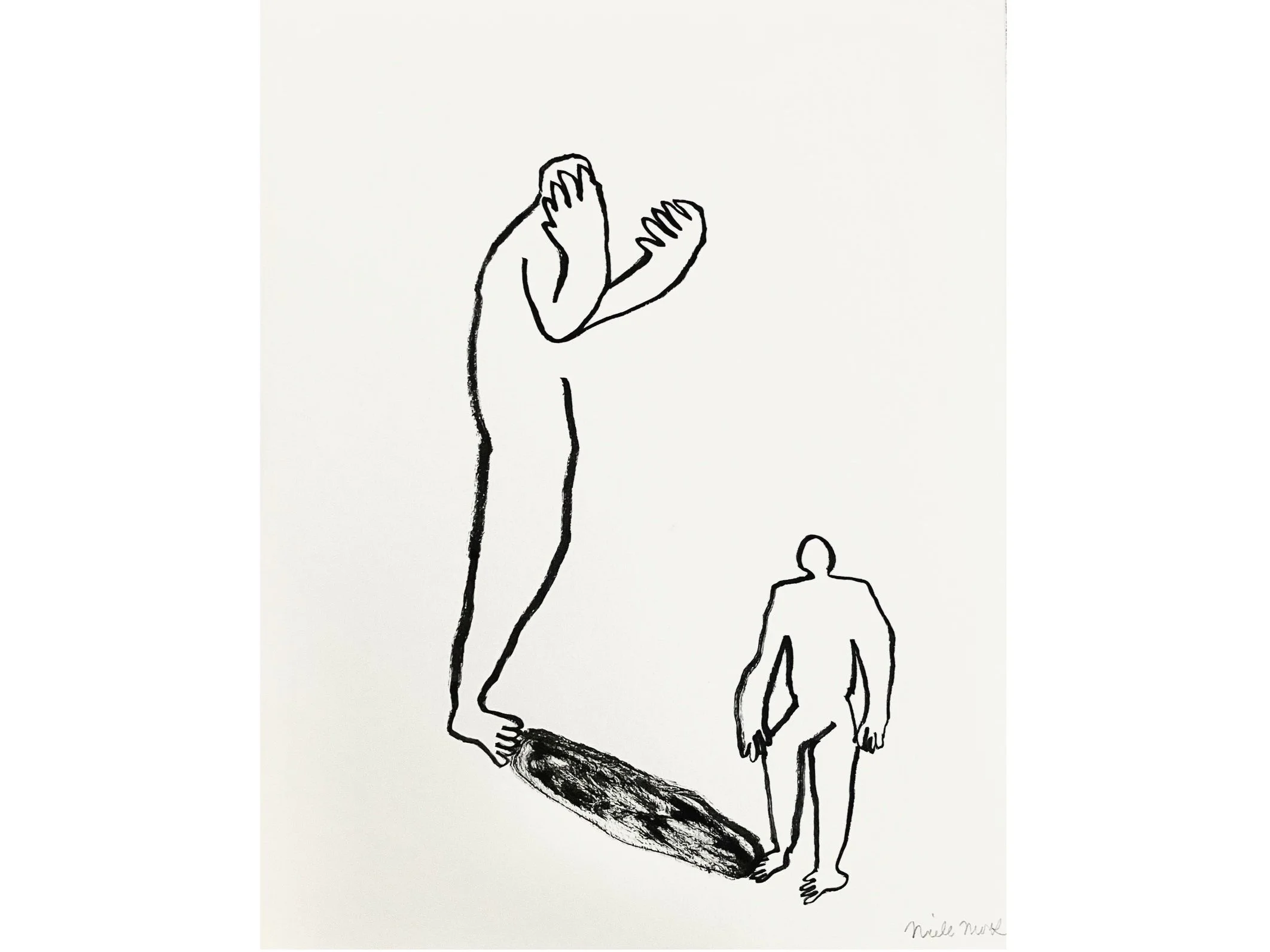 Original Drawing - I'd Rather Not Know