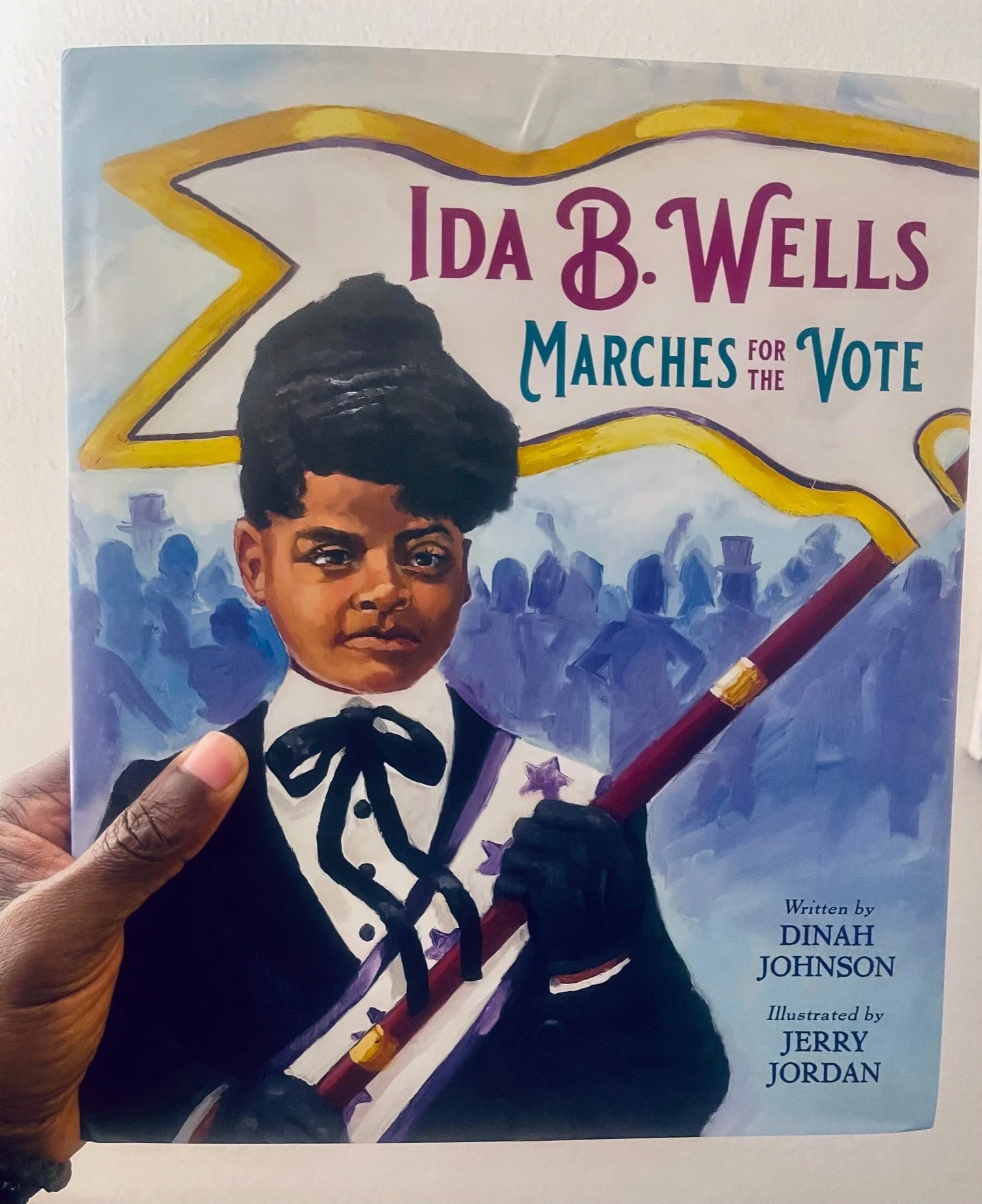 Ida B. Wells Marches for the Vote
