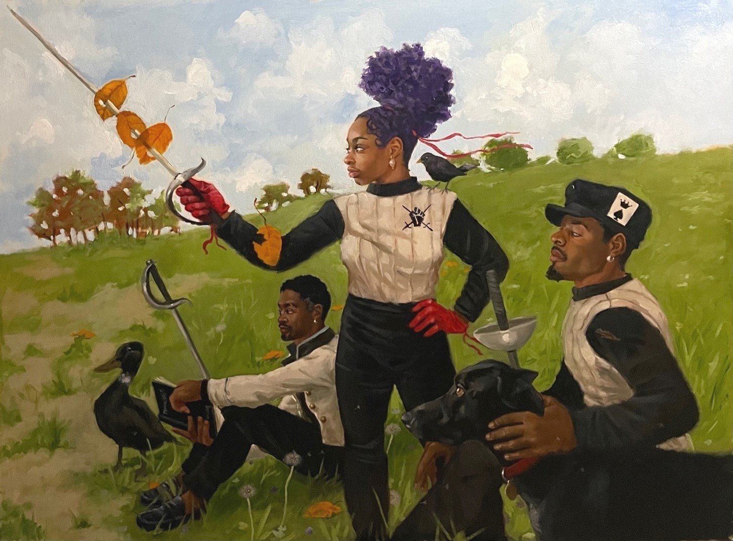 "The Fencing Party"