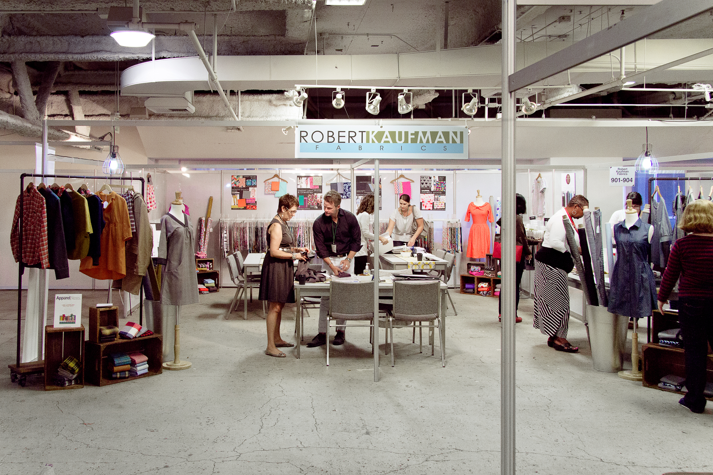 Robert Kaufman Booth overview