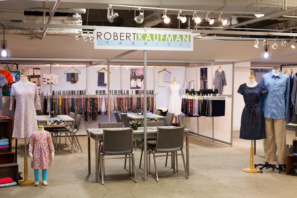 The Robert Kaufman booth