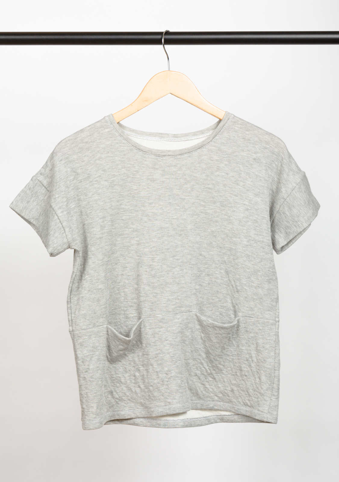 BENTO TEE , DESIGNED BY LIESL & CO, MADE BY CHRISTINE HAYNES , FEATURING DOUBLE LAYER JERSEY