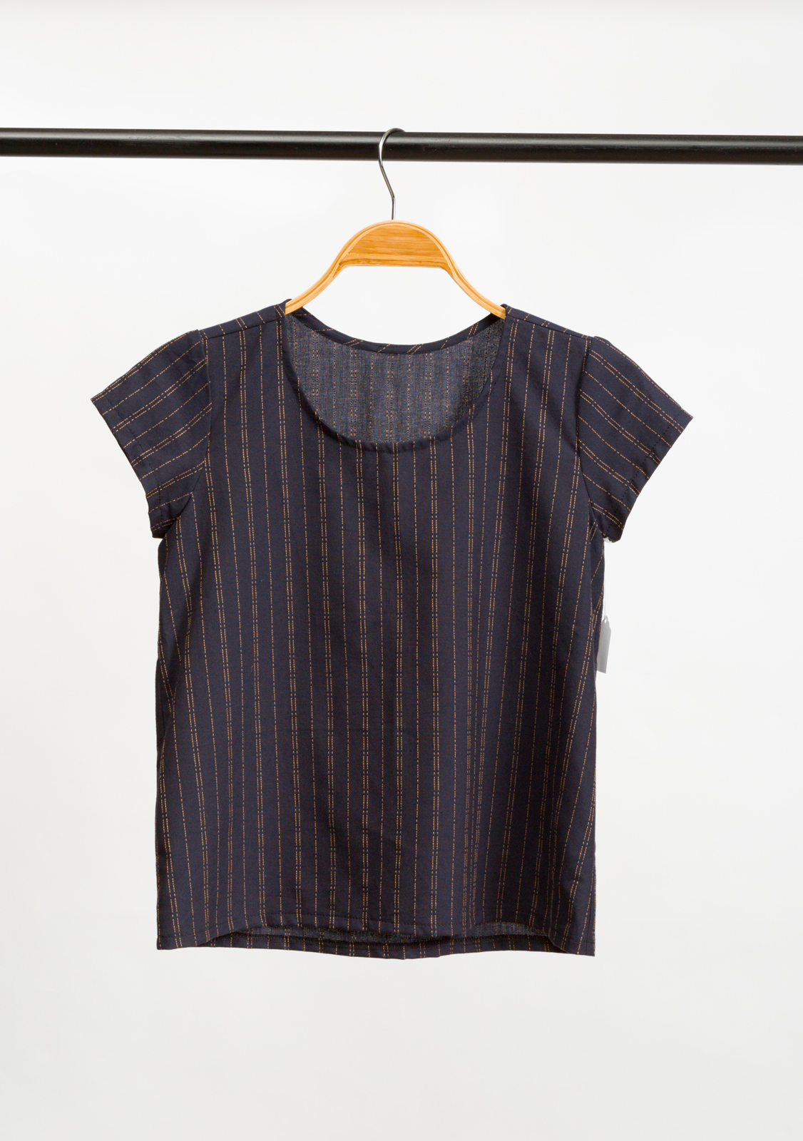 SCOUT WOVEN TEE DESIGNED BY GRAINLINE STUDIO, MADE BY PINK SUEDE SHOE, FEATURING INDIKON (16717-62)