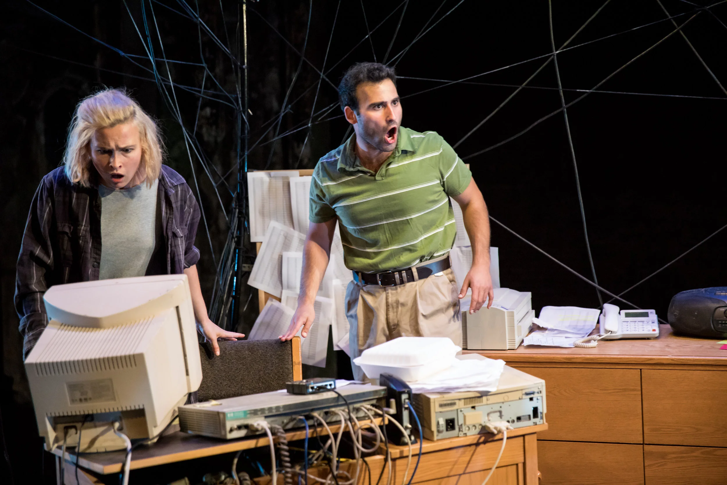 Kelsey McMahon as Brill & Avi Aharoni as Greg