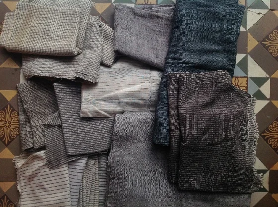 Organic cotton selected for our new Khamir quilt