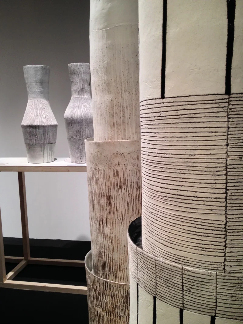 Totems and Vases by Louise Gelderblom