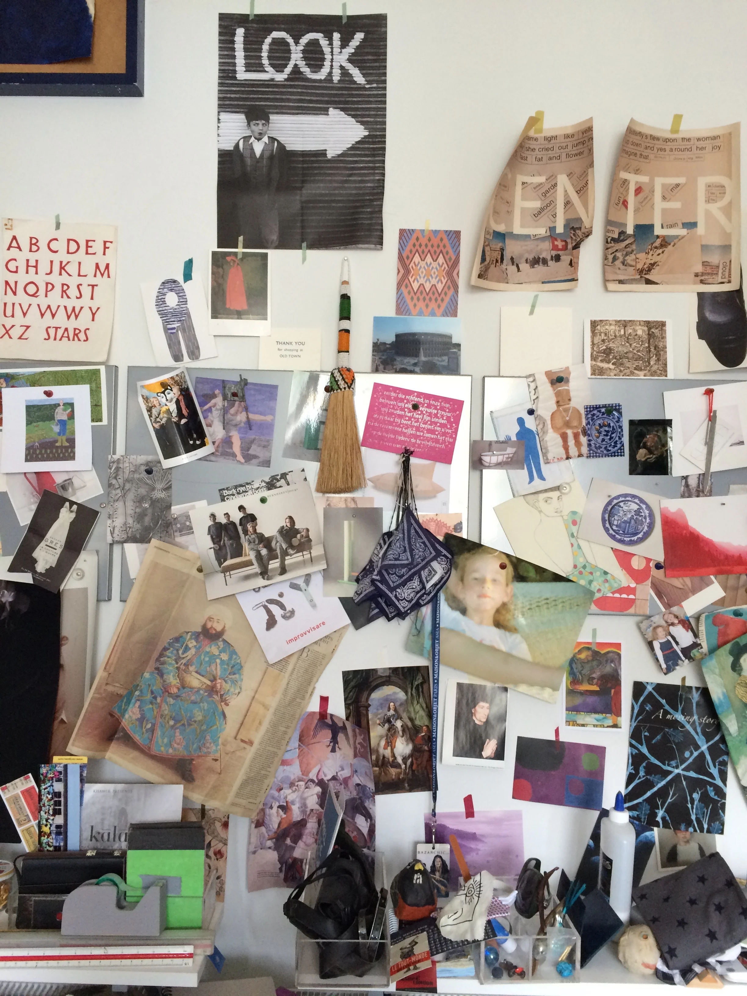 Inspiring images in the Stitch by Stitch design studio