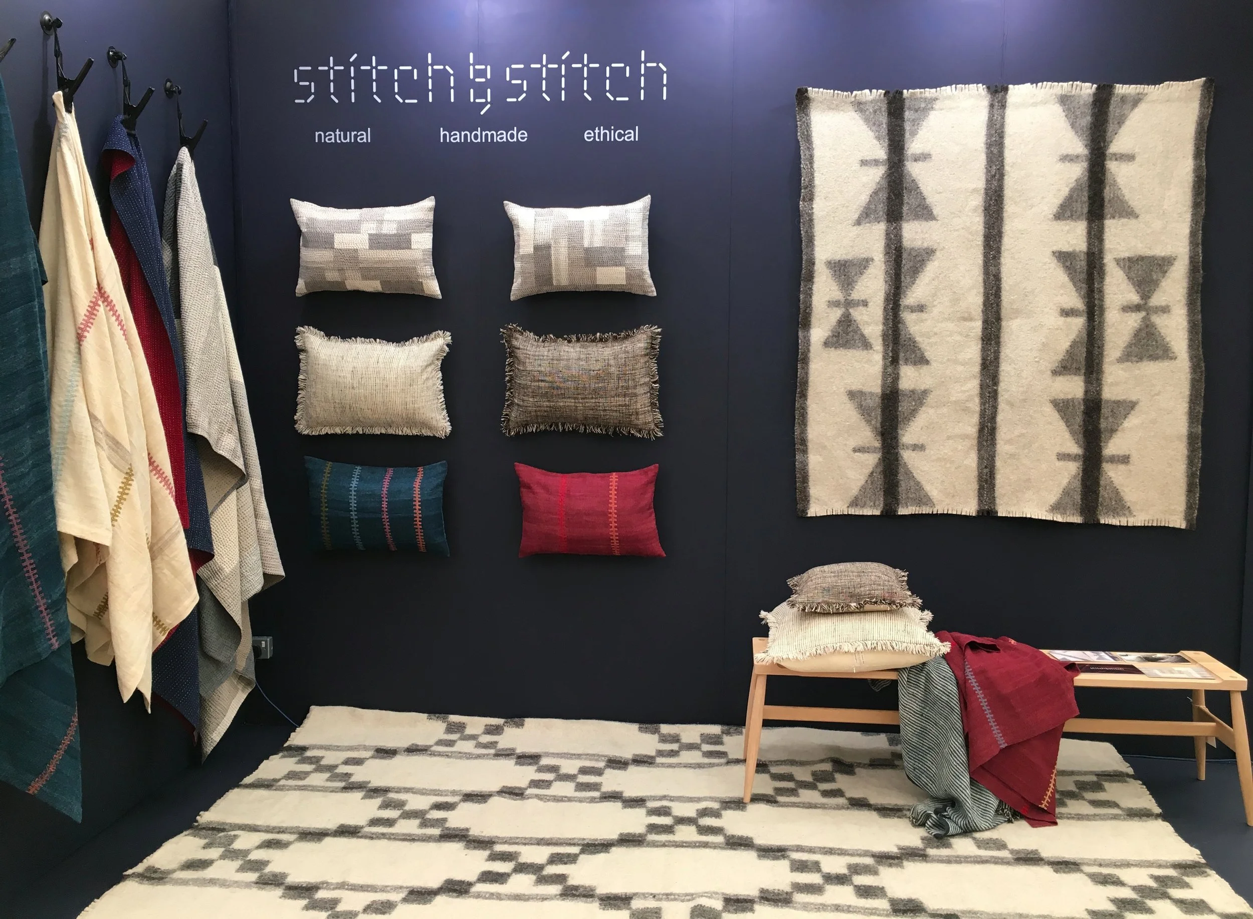 Stitch by Stitch stand at Decorex 2016