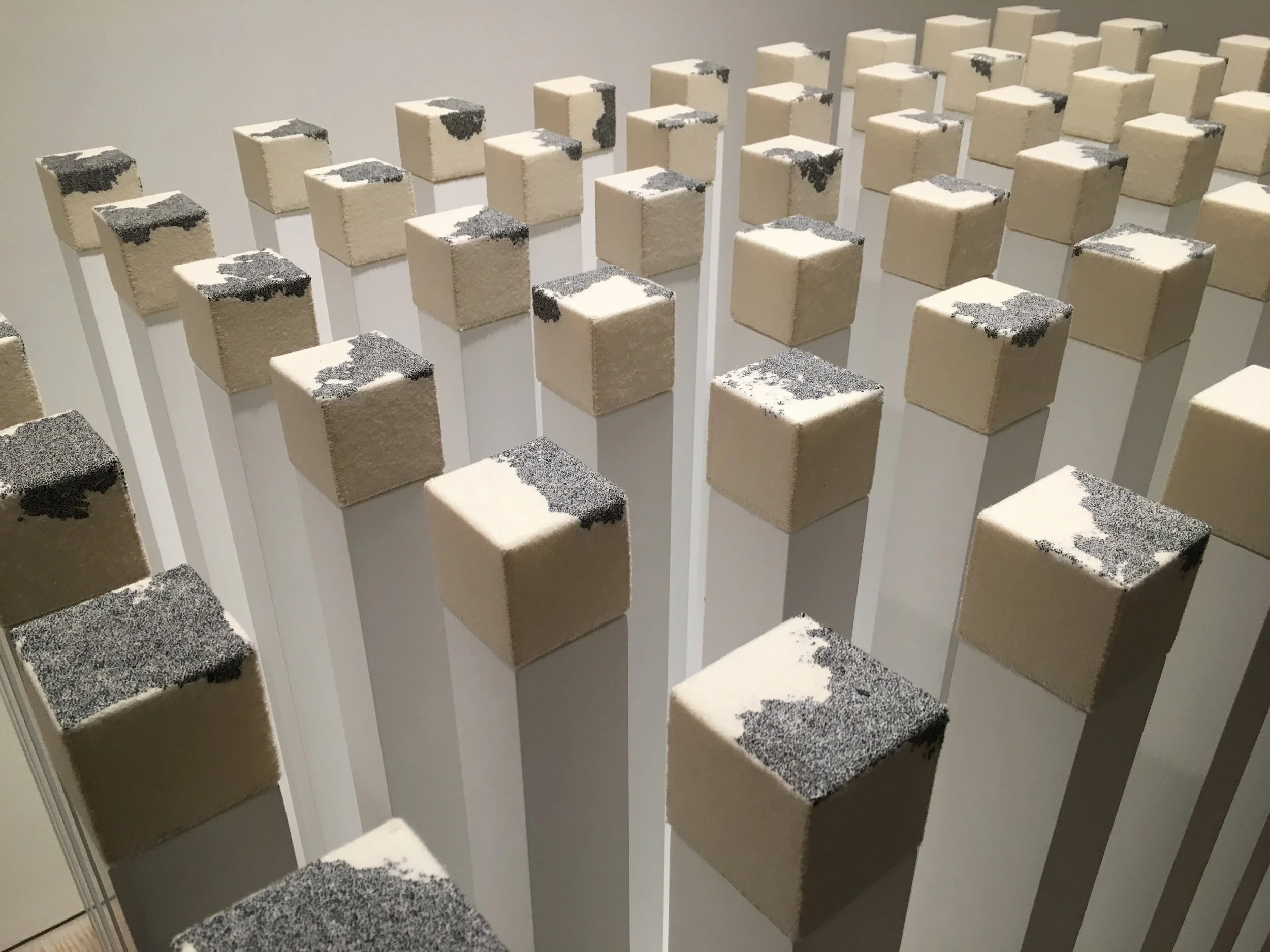 Variations of a Stitched Cube by Richard McVetis
