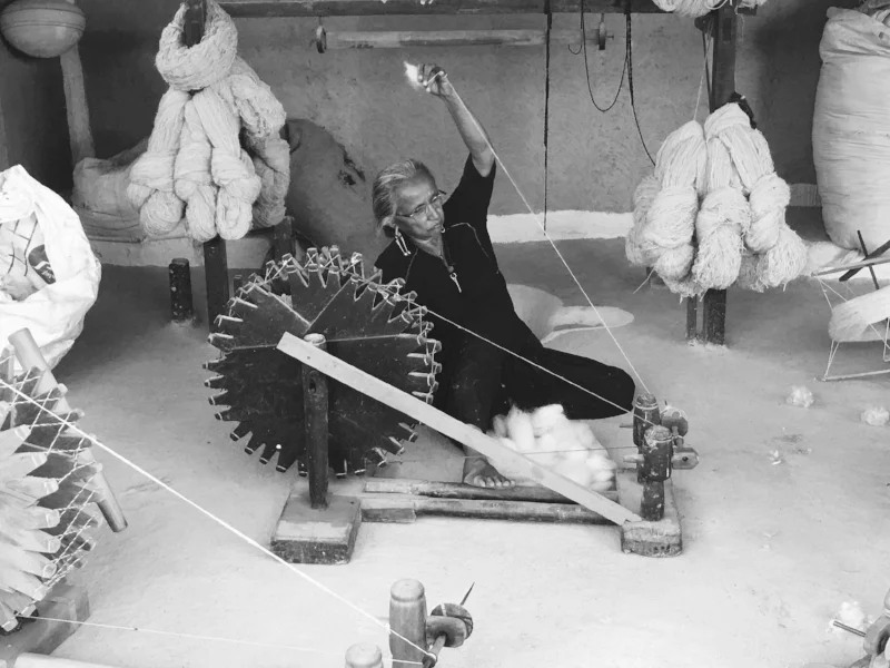 StitchByStitch_rabari_spinning_Kutch _bw.jpg