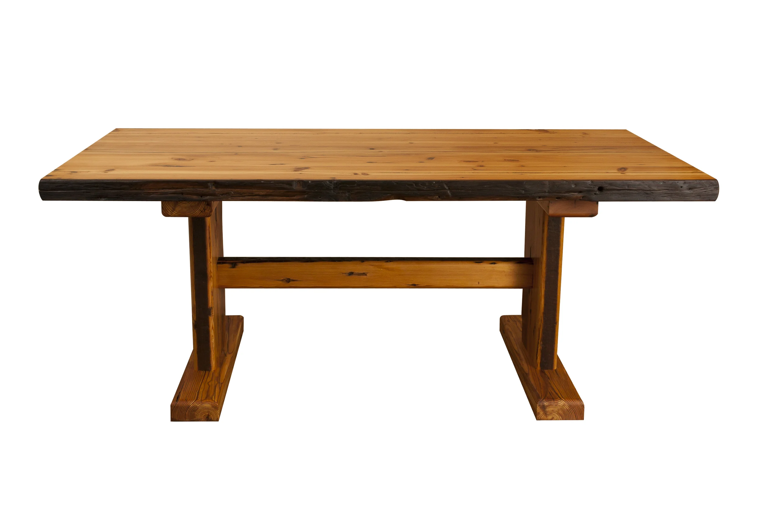 Reclaimed Heart Pine Table