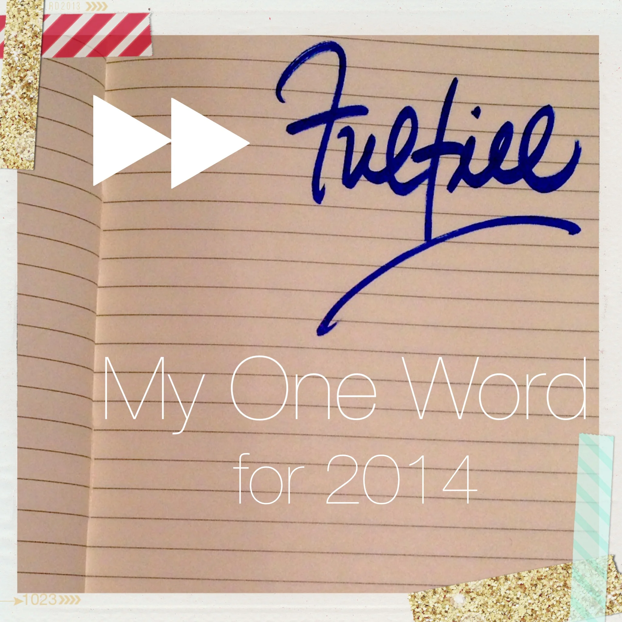 one word 365 :: Fulfill