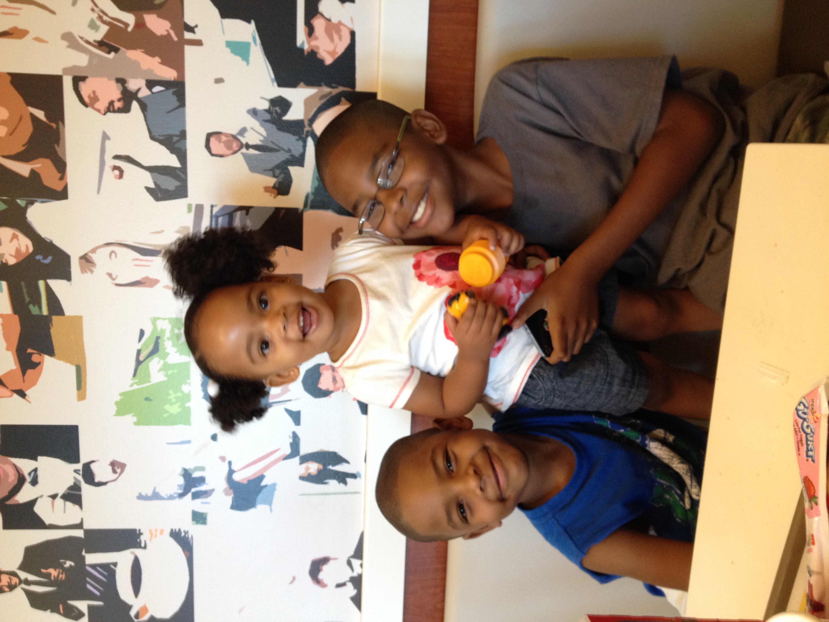 My main ministry: these three little people